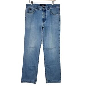 Alberto T400 Revolution Denim Comfort Fit Jeans Men 35x31.5 Straight Leg Stretch